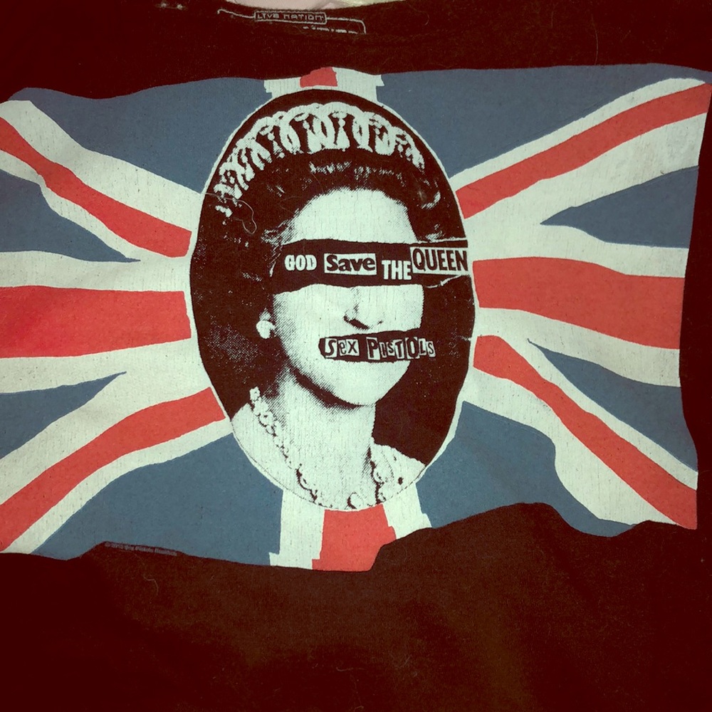 Graphic band Crew neck tee